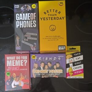 Board Game Bundle with Game of Phones and More All Items Shown For Price Listed!